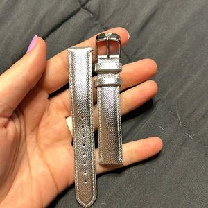 Michele Watch Strap Leather
